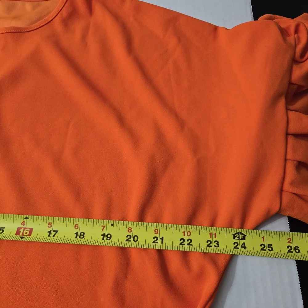 EKaliy Vibrant Orange Top - Picture 8 of 10